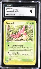 CGC 9 Wurmple 81/97 EX Dragon 2003 Pokemon Card on eBay