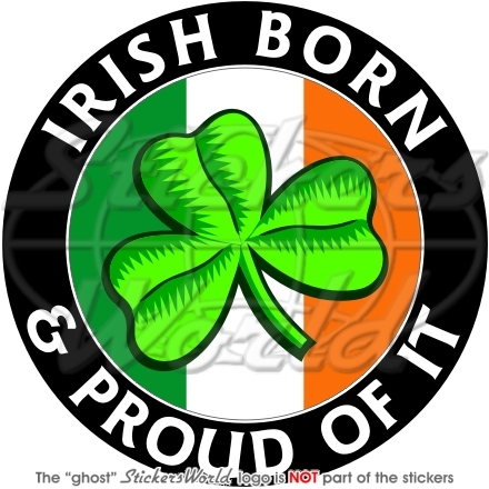 Eire Sticker Vinyl Bumper Decals With Eire Design For Cars And Helmets IRELAND Irish ...
