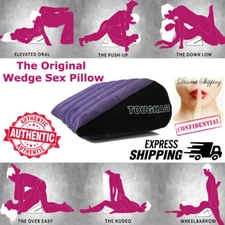 Couples Wedge Microfiber Soft Cushion Sex Pillow Love Position Aid Bolster USA
