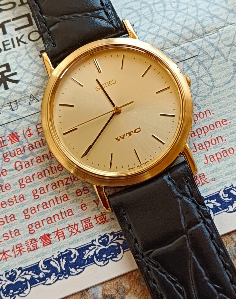 Seiko World Trade Center Tokyo Quartz 5E21 6000 December 1993 | eBay