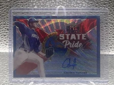 2021 Leaf Metal State Blue Wave REfractor Andrew Painter RC AUTO 12/20 Phillies