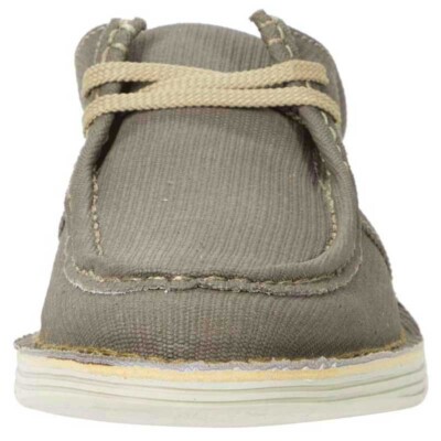 Clarks 15522 Forge Run Olive Canvas Comfort Pinch Moc Sneakers Shoes Mens 7.5 Clarks 15522 Forge Run Shoes Olive Canvas Comfort Pinch Moc  main image 2