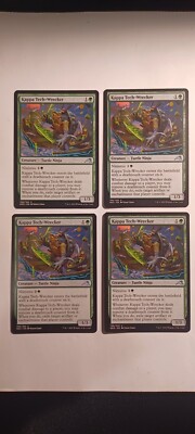 MTG Kappa Tech-Wrecker X 4 - Uncommon, NM/M