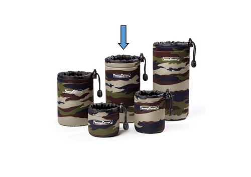 Easycover Neoprene Lens Case LARGE in Camouflage (UK Stock) BNIP #JU1523C - Picture 2 of 3