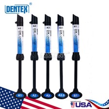 DENTEX Dental Universal Cure Light Hybrid Composite Resin A1 A2 A3 A3.5 B1 Shade