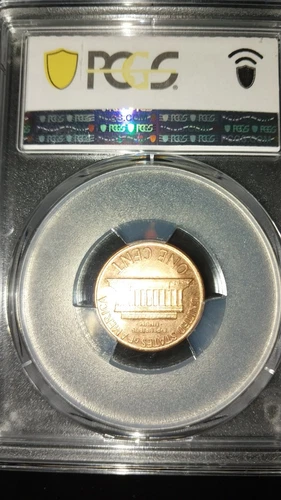 1968 S Lincoln Cent Toned 10% Off Center Mint Error NGC UNC Details Coin 1C