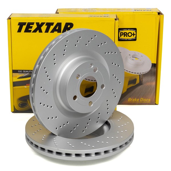 Textar Bremsscheiben Ø 344Mm FüR Mercedes E-KLASSE W212 S212 Vorne 0004211512-image