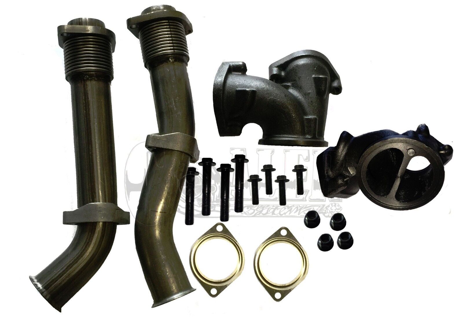 1999-2003 Ford Bellowed Up Pipe Kit 7.3L Powerstroke Turbo Diesel with Hardware