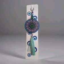Evil Eye Wall Hanging for Home and Car /Handcrafted Wooden