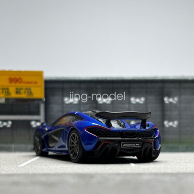 LCD 1/64 Scale McLaren P1 Super Car Blue Diecast Car Model Toy