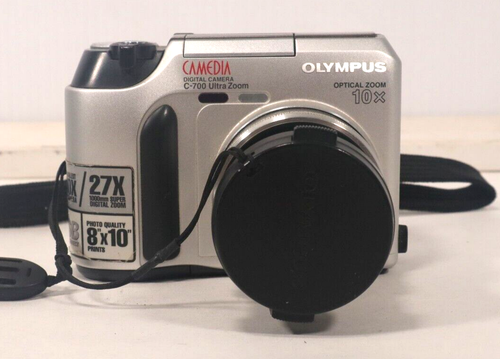 Olympus Camedia C-700 Ultra Zoom 2.1MP Digital Camera CM411H - Picture 2 of 10