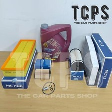 TO FIT AUDI A3 TDI 2006+ FULL MEYLE SERVICE KIT MANNOL 5W30 5 LITRES AND FILTERS