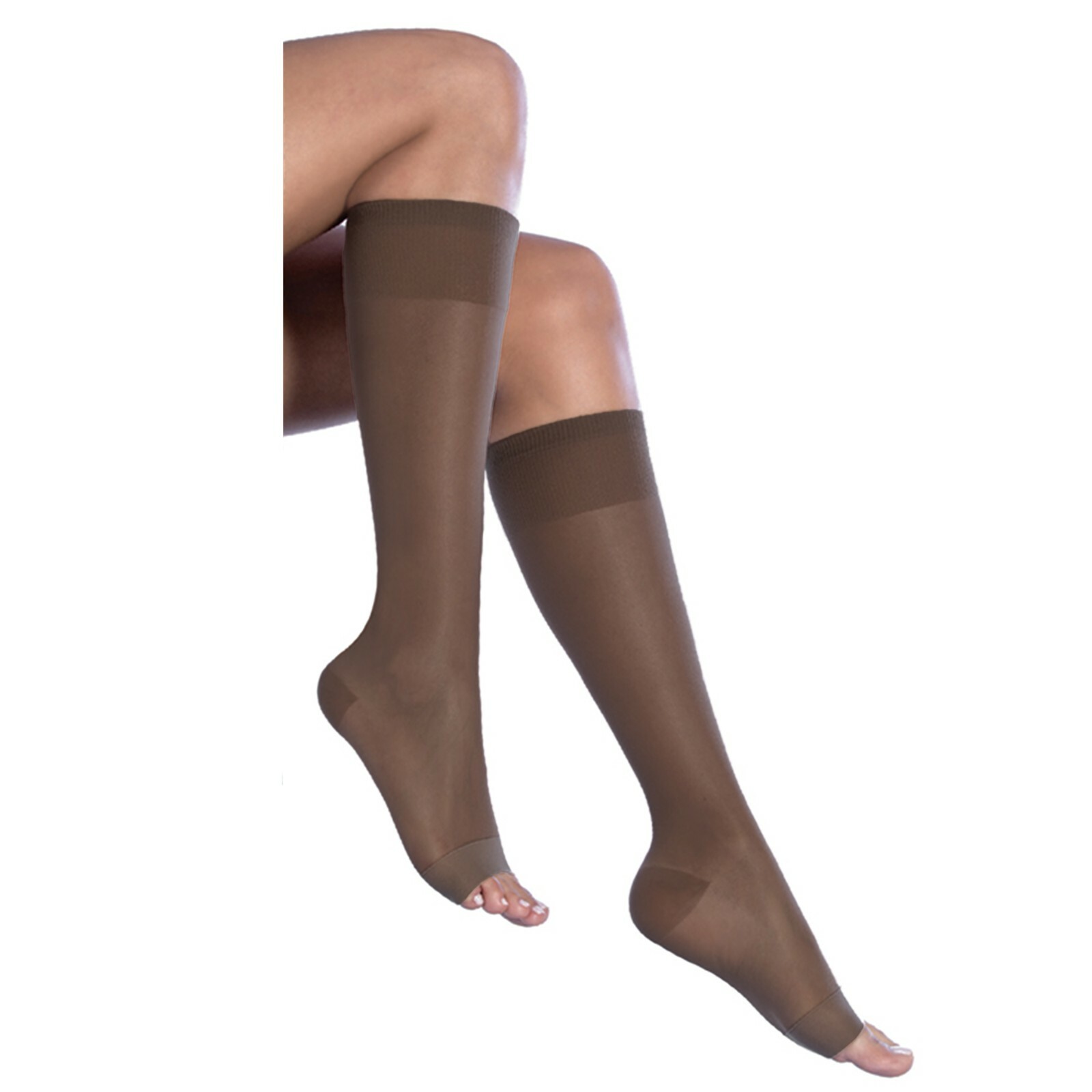SILCA GAMBALETTO 70 DEN 12/14mmHG MAGLIA A RETE COMPRESSIONE MEDIA PUNTA APERTA