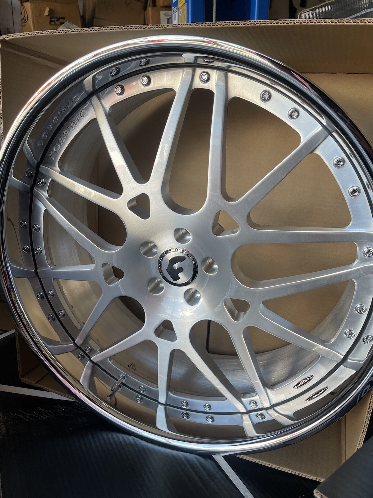 24x9-10 FORGIATO BMW MERCEDES BENZ S550 AUDI ROLLS ROYCE PACKAGE DEAL!