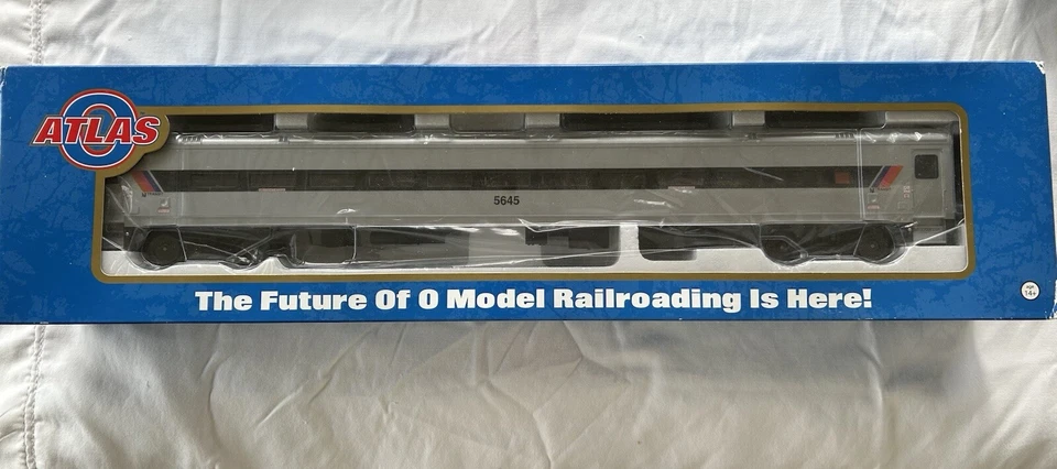 Atlas Comet II Passenger Car NJ Transit Coach 2-Pk, 6545-9 & 10, #5638, #5645 - Image 3 of 4