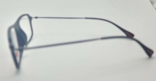 NUEVO AUTÉNTICO MARCO DE GAFAS NEGRO PRADA VPS 03F DG0-1O1 53-16-140 CON ESTUCHE $395 - Imagen 4 de 7
