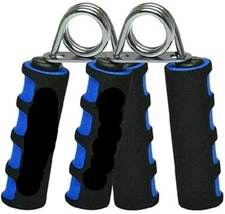 Hand Finger Grip Strengthener Set Blue/Black 2 pack Increase Wrist Forearm