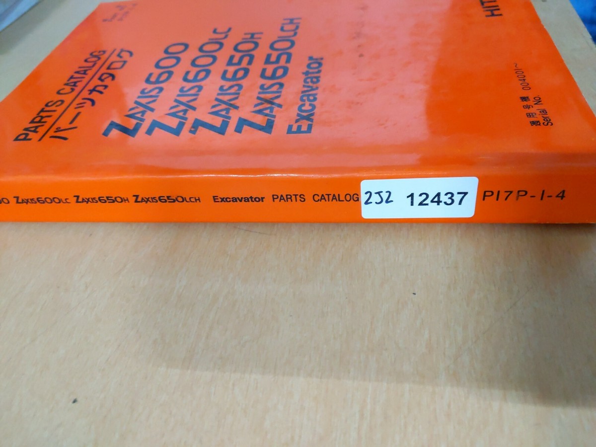 Hitachi Zaxis600, 600LC, 650H, 650LCH Excavator | eBay