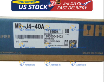 1PC NEW Mitsubishi Servo Driver MR-J4-40A Amplifier Fast Shipping