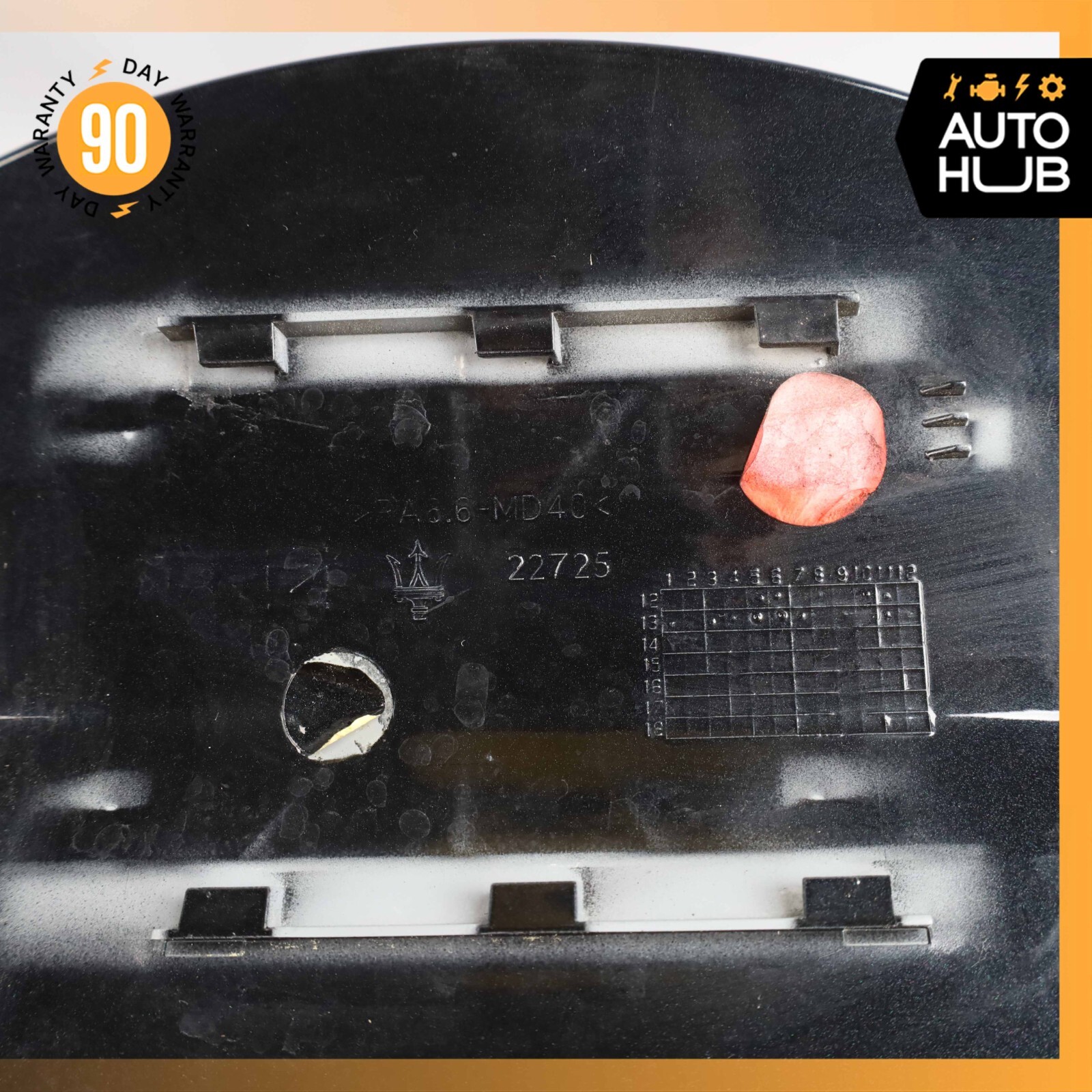 14-22 Maserati Quattroporte M156 S Q4 Fuel Gas Tank Lid Door Cover OEM