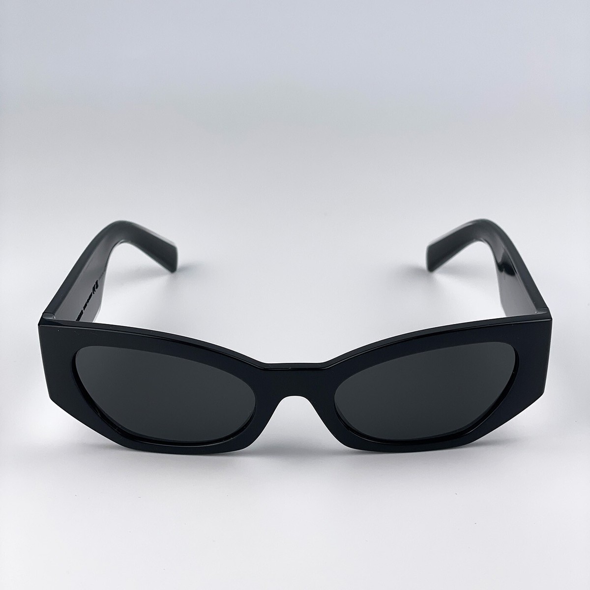 D&G Women Sunglasses Black Dark Grey Cat Eye DG6186 501/87 