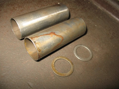 1982 XR500R FRONT FORK SPRING COLLARS + SEATS HONDA XR XL CX 500 VF750S (3) - Picture 2 of 2