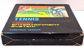 NES - Tennis - Nintendo NES Game With Box - PAL - Beekeepers - European Version