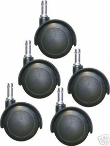 WOOD LAMINATE HARDWOOD FLOOR SOFT WHEEL RUBBER CASTERS #CS-50 | eBay