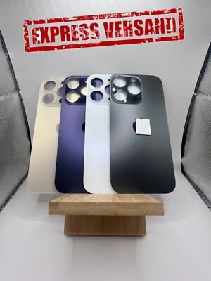   OEM Backcover Glas Rückseite Akkudeckel iPhone 14 Pro Big Hole | Hochwertig