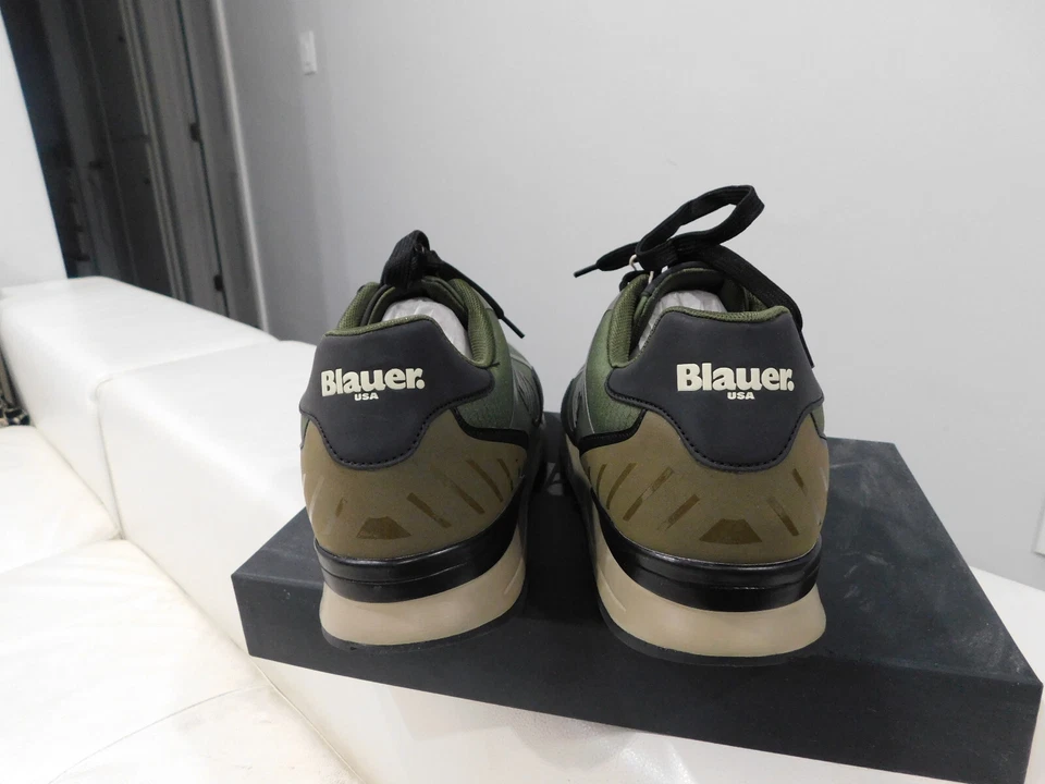 Zapatilla azul USA. Hombre Verde Talla 45 (US 11-11.5). Nuevo con caja. Foto 4 de 4