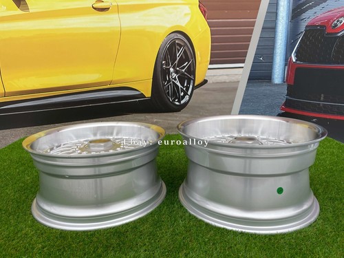 4X 17" 5x120 8J + 9J ET20 RS style DEEP DISH wheels for BMW E36 E90 E46 E60 F30 - 第 13/17 張圖片