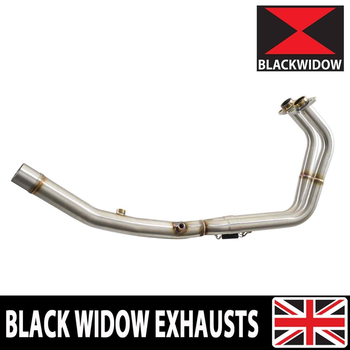 Ninja 500 Z 500 2024 - 2026 Exhaust Downpipe Headers Manifold | eBay