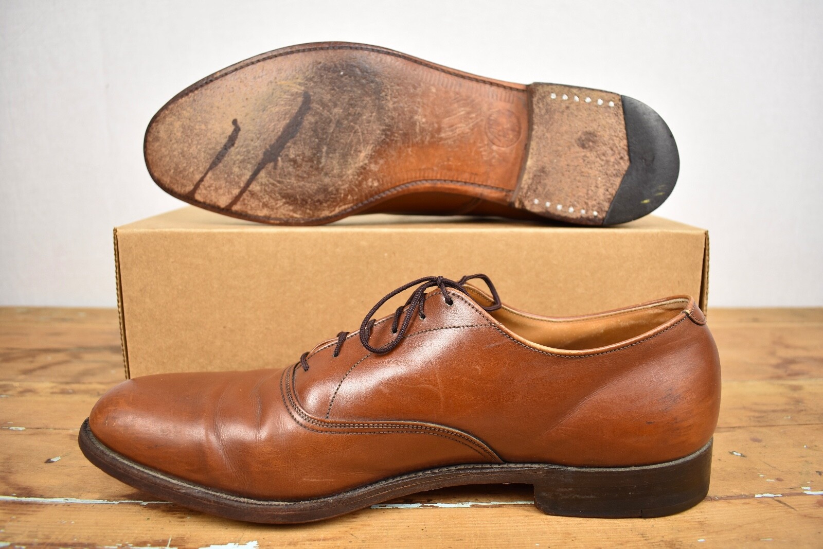 E.T. Wright Breather Wright Brown Plain Toe Full … - image 3