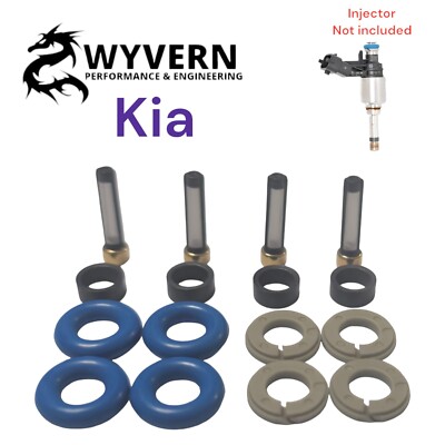 KIA 1.6 GDI 0261500100 Fuel Injector Seal O-Ring Service kit Ceed Sportage Soul