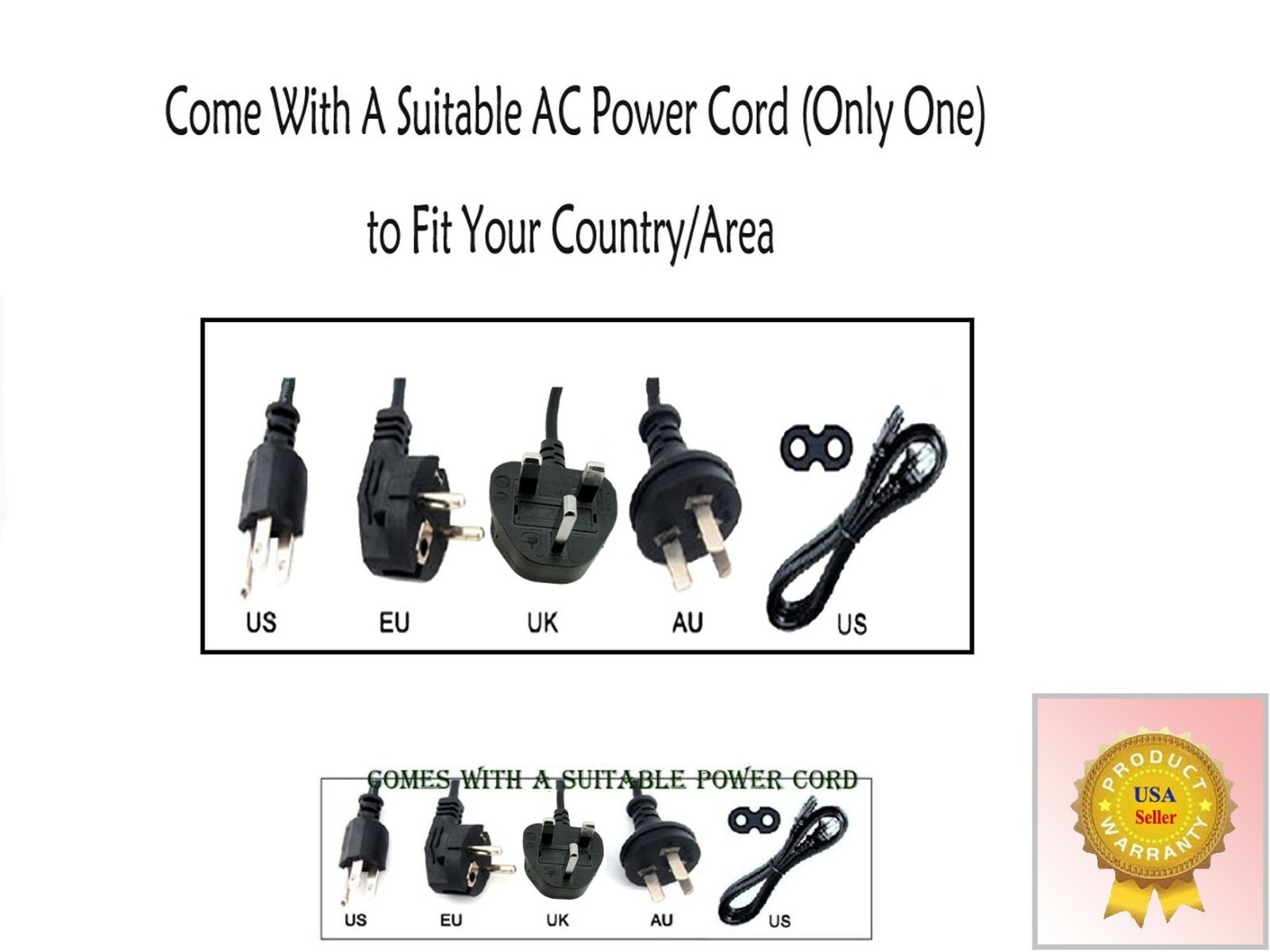 AC Power Adapter For Koolatron 12-Volt Car Mobile Picnic Cooler/Warmer P Series