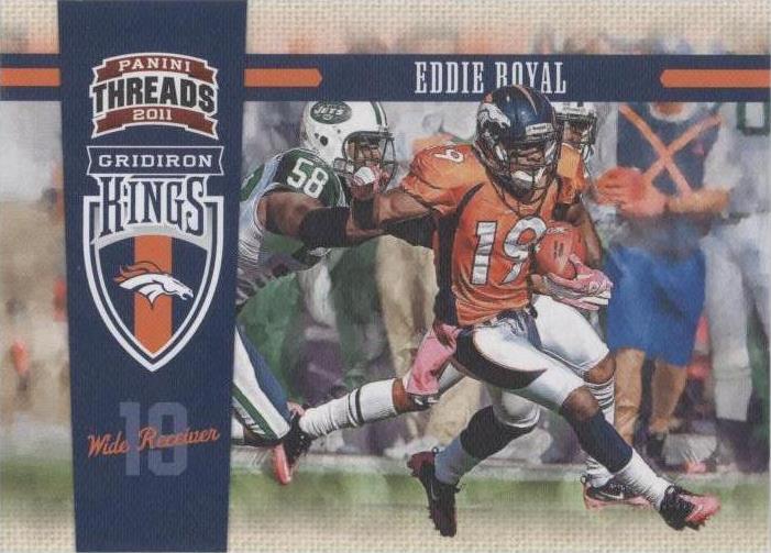 2011 Panini Threads Eddie Royal #47 - 1 of 2
