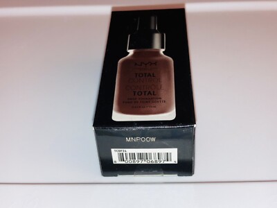 NYX Total Control Drop Foundation TCDF24 Deep Espresso Make Up Face Cover Gift