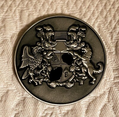 デルタフォース　タスクフォース グリーン　チャレンジ 実物】デルタフォース タスクフォースグリーン CAG チャレンジコイン