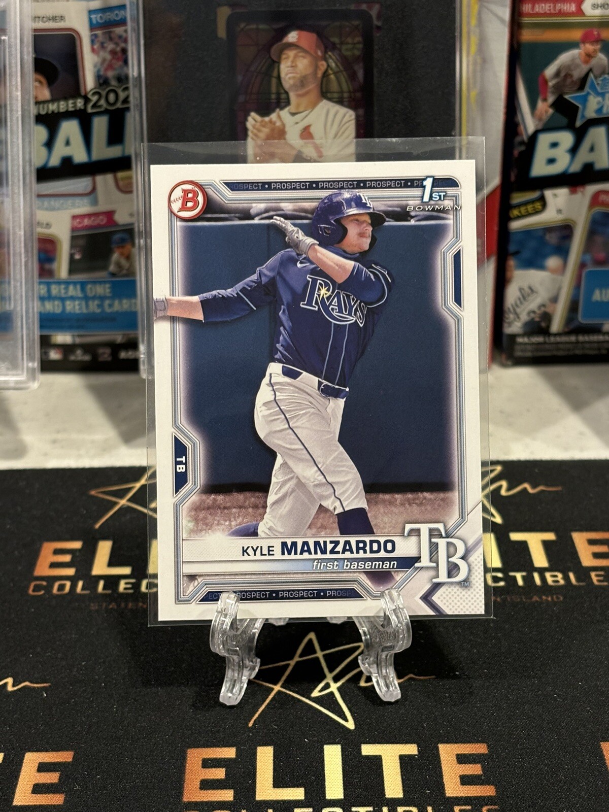 2021 Bowman Draft KYLE MANZARDO Bowman 1st Paper Prospect #BD-191