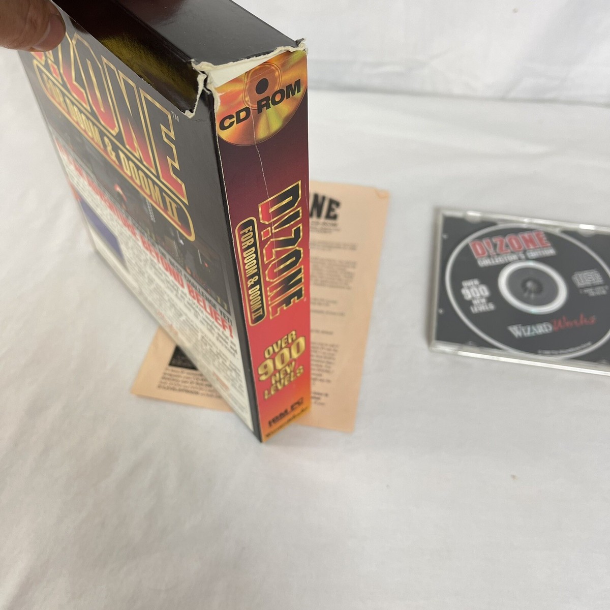 DZone (Doom 1 &2) (PC, CD-Rom, 1995) Big Box 722242510146| eBay