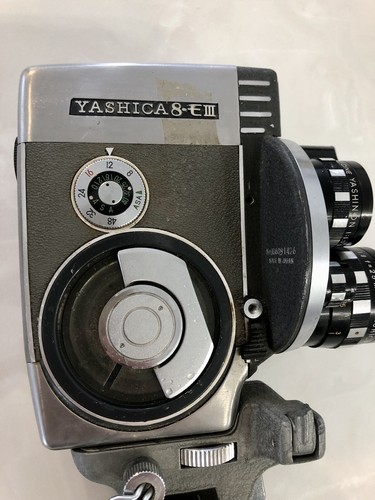 Vintage Yashica 8-E III Film Movie Camera with Pistol Grip Handle - Not tested - Picture 2 of 16
