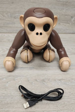 SML Spin Master Zoomer Chimp Monkey Interactive Pet AS IS PARTS REPAIR READ 