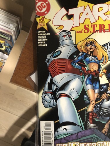 DC Comics Stars and S.T.R.I.P.E. Stripe 0 1st Stargirl Very Fine - Picture 2 of 4