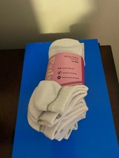 NEW WOMEN'S SIZE 5-10 PEDS ALL DAY ACTIVE NO SHOW CUSHION HEEL  TOE 6 PACK SOCK