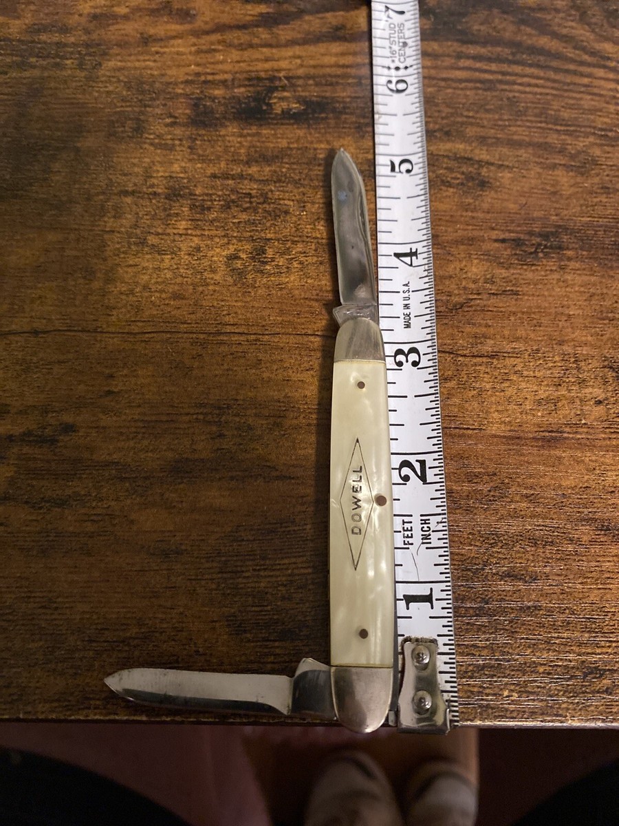 Keen Kutter Two Blade Knife-Adv. Dowell-Cracked Ice Handles-K8 | eBay