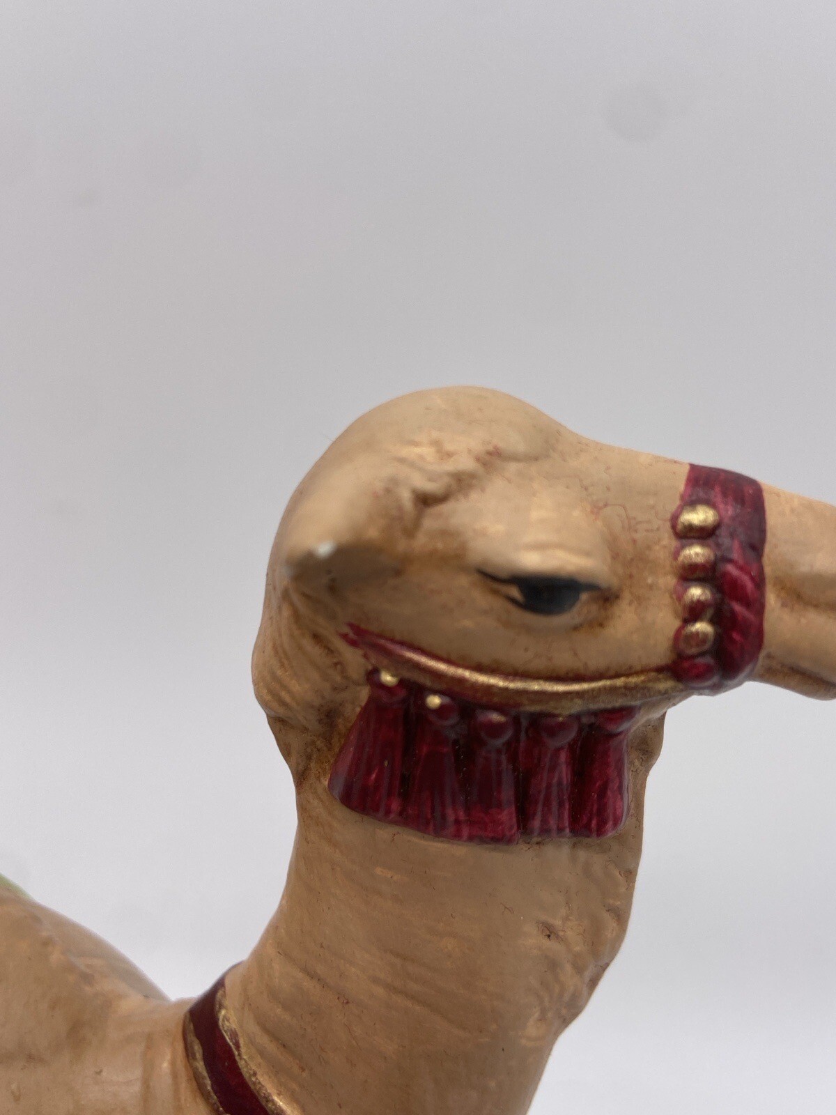 Vintage Byron Molds 1973 Christmas Manger Nativity Standing Camel Figurine 7.5”