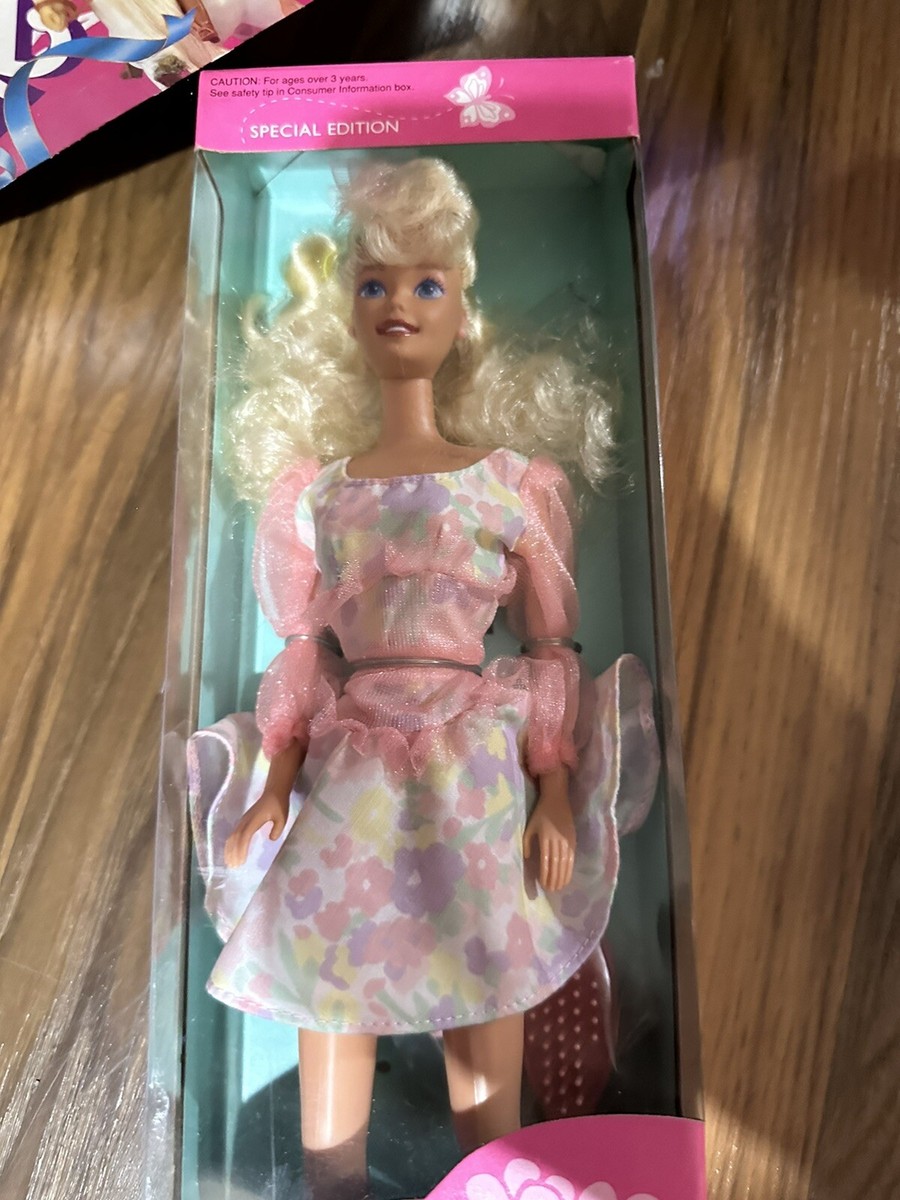 1992 Spring Bouquet Barbie Mattel #3477 Special Edition MIB, NRFB