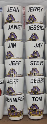 College Sports Team Shot Glasses Teams: Various NCAA Teams