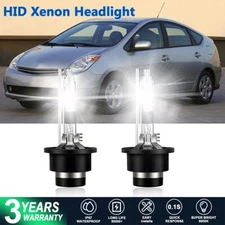For Toyota Prius 2004-2005 D2R HID Headlight Bulbs Conversion Kit 6000K White