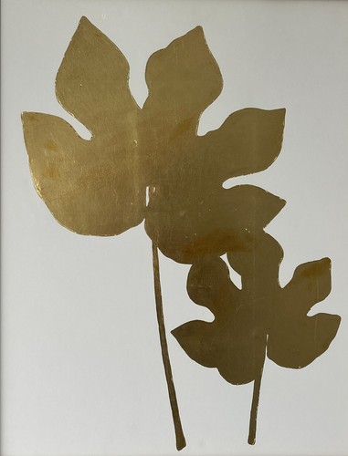 POTTERY BARN GOLD LEAF FERN 2 - Picture 13 of 19